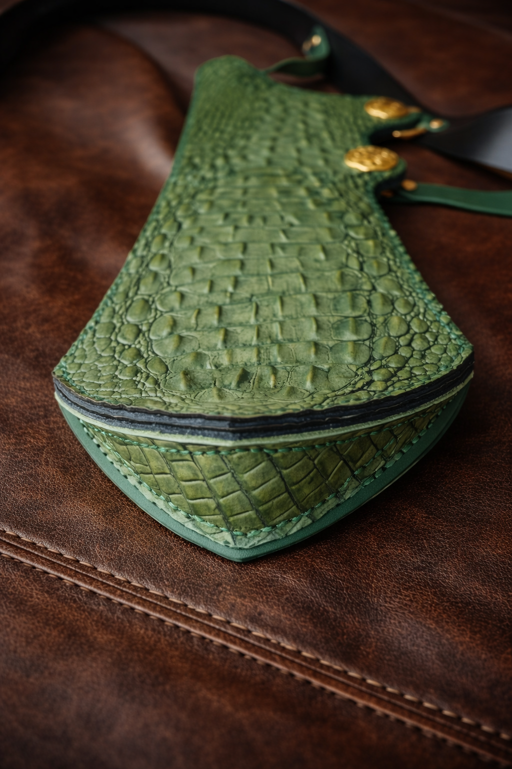The "Sultan's Emerald" Artisan Ottoman Quiver & Bespoke Belt Set