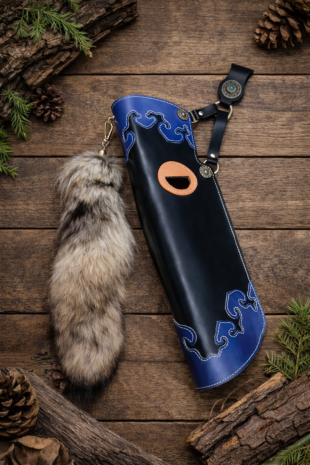 The "Song Dynasty" Heritage Leather Quiver – Master Artisan Edition