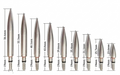 Precision Series: Stainless Steel Target Points – Competition Grade(Pack of 12)